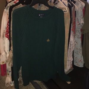 Green sweater